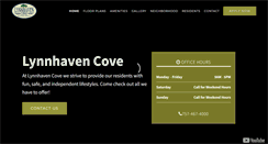 Desktop Screenshot of lynnhavencove.com